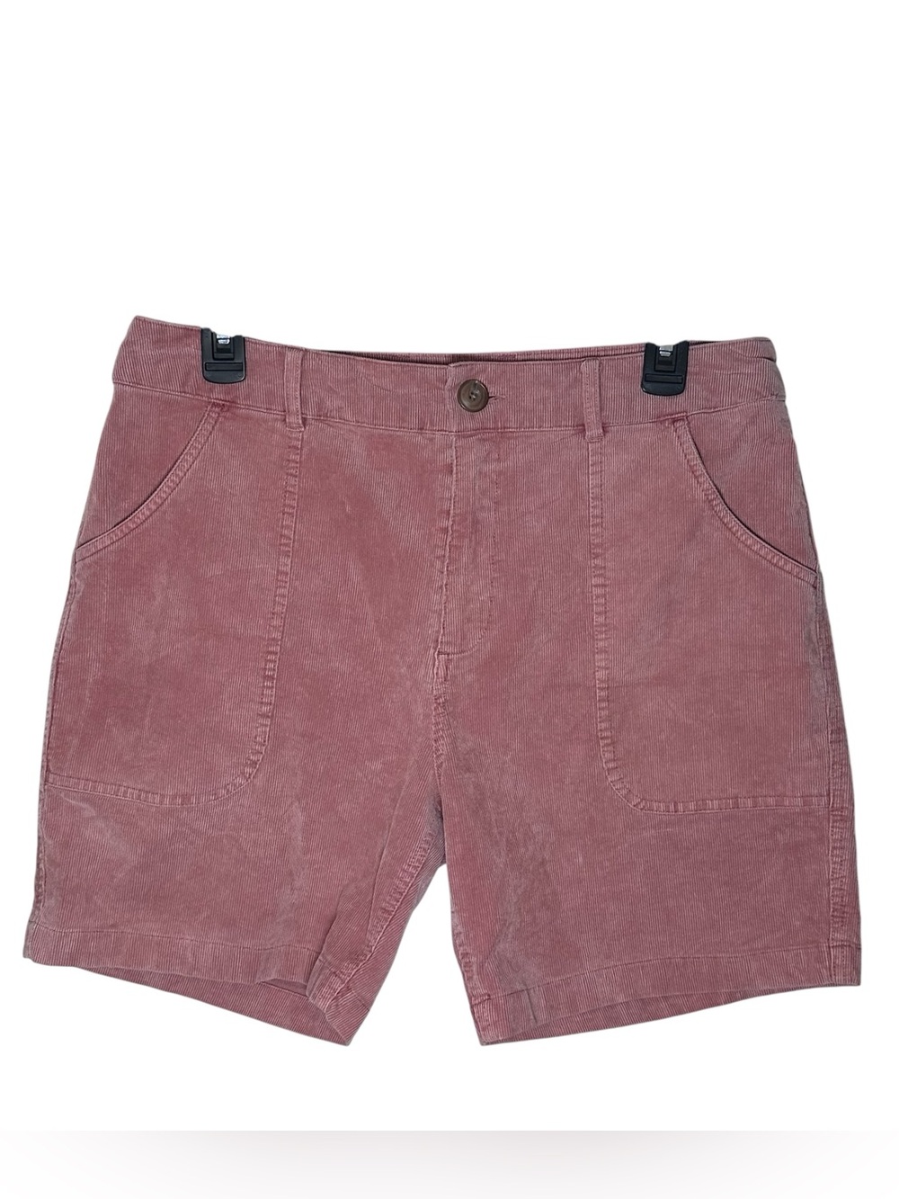 Marine Layer Pink Corduroy Shorts Women's Size 32 Utility Cargo Casual